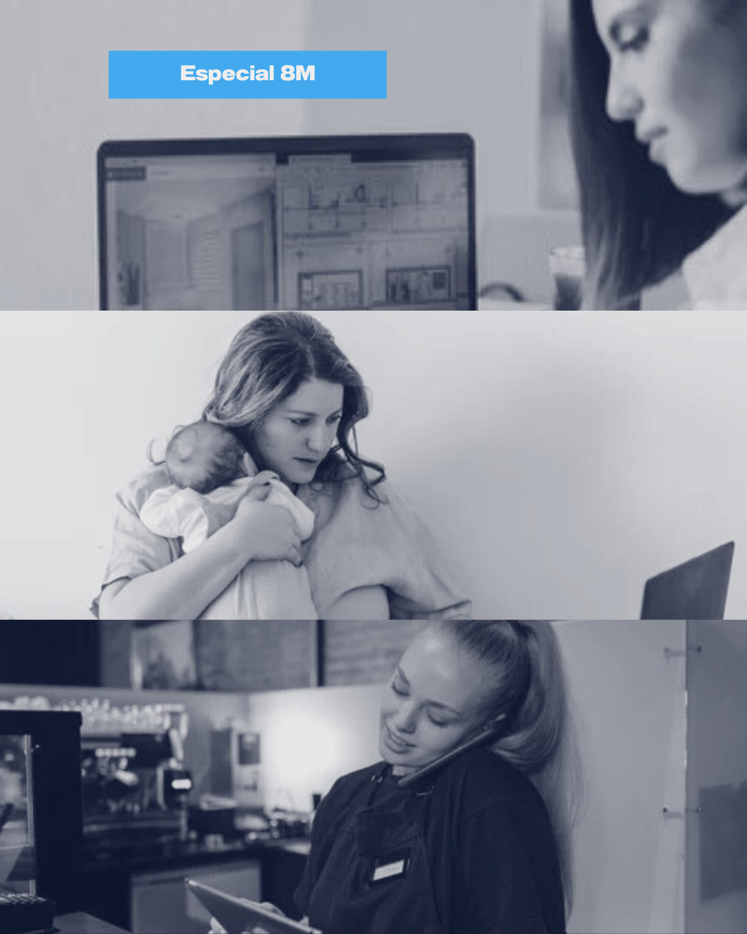 8M: Tres investigaciones del M-NEW que analizan los desafíos del trabajo femenino en Chile