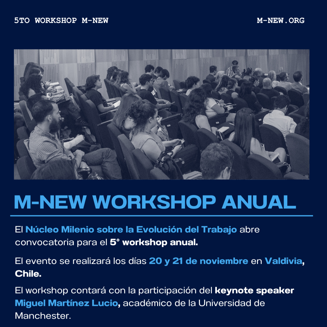 M-NEW abre convocatoria para su 5° workshop anual