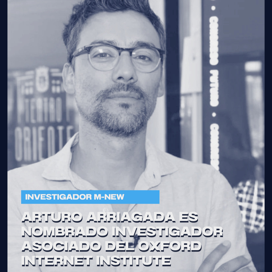 Investigador Arturo Arriagada es nombrado investigador asociado del Oxford Internet Institute