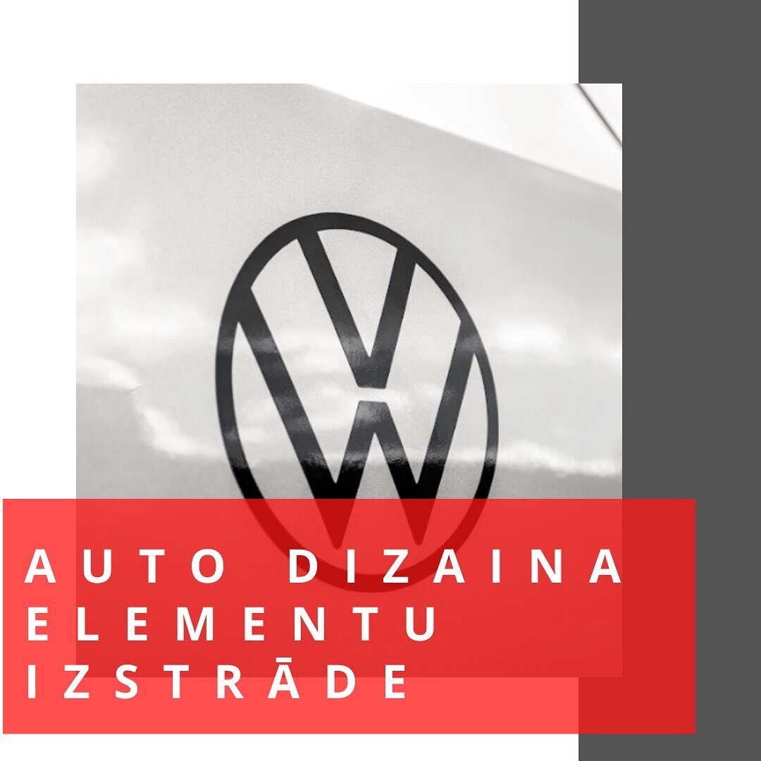 #dizainerslv #reklāma #reklamasservisslv #autodizains #dizainaelementi #sdauto #sdautocentrs #volkswagen #vizualareklama