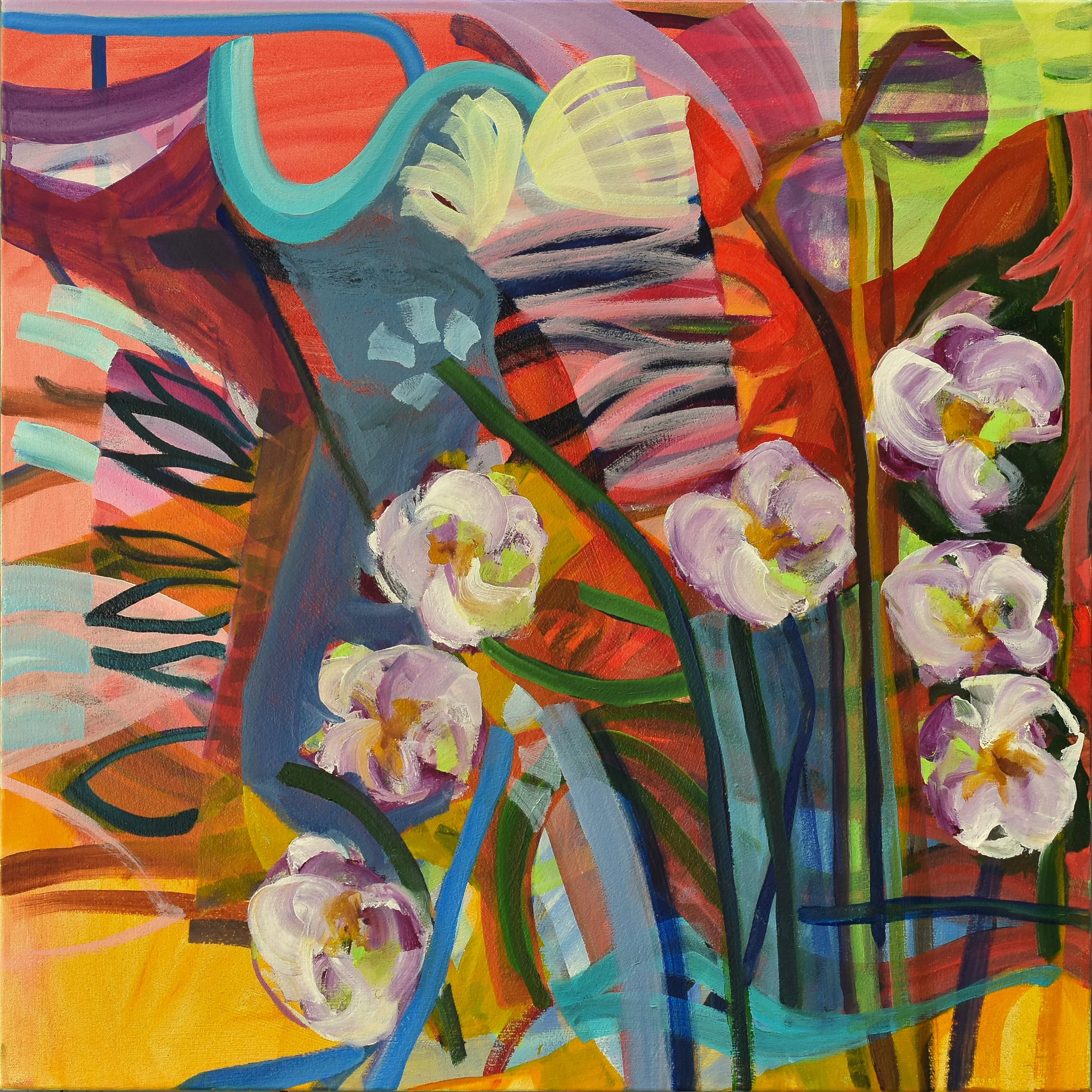 oil painting on canvas - organic abstraction
