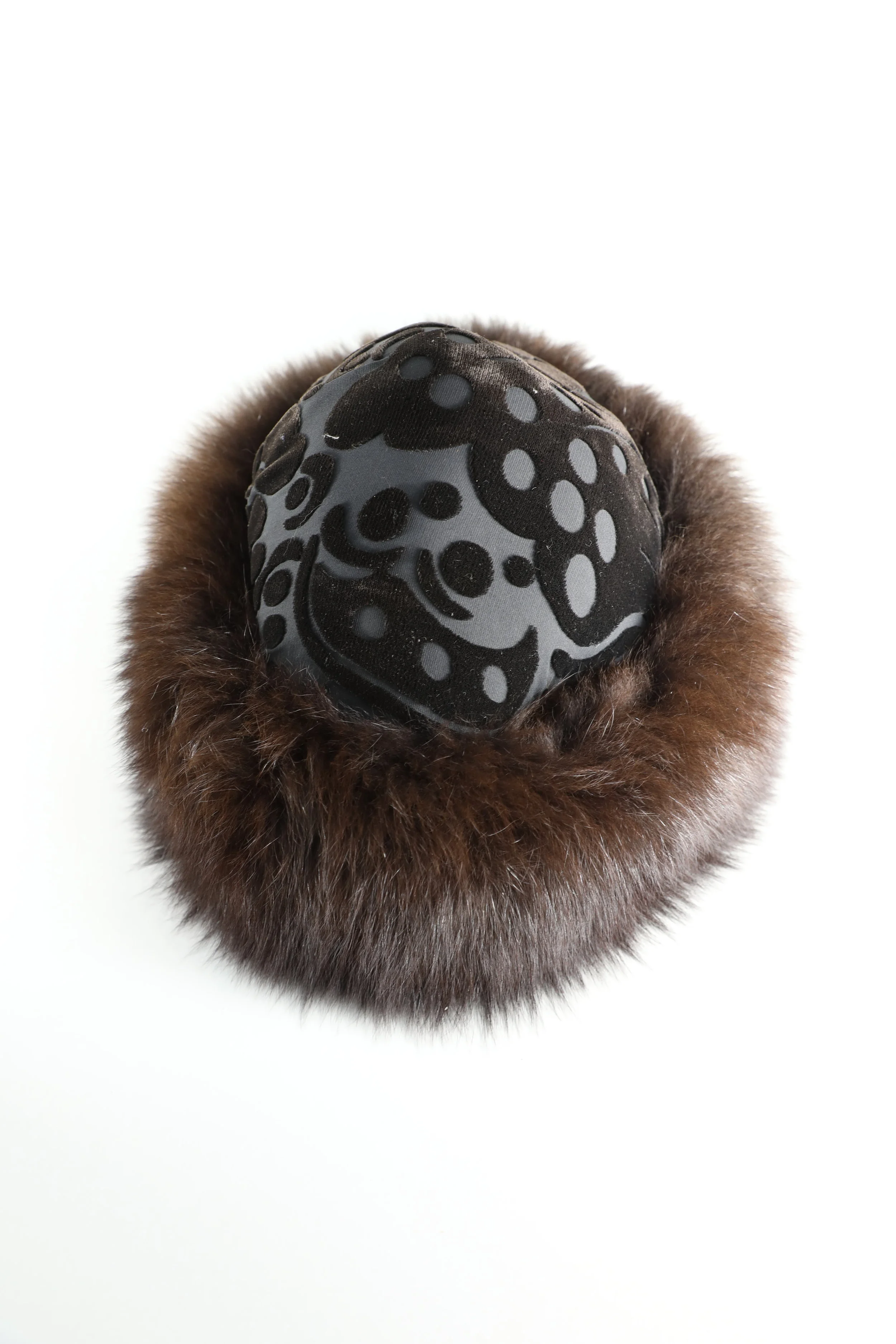 Tibetan Hat with Fox Fur 
