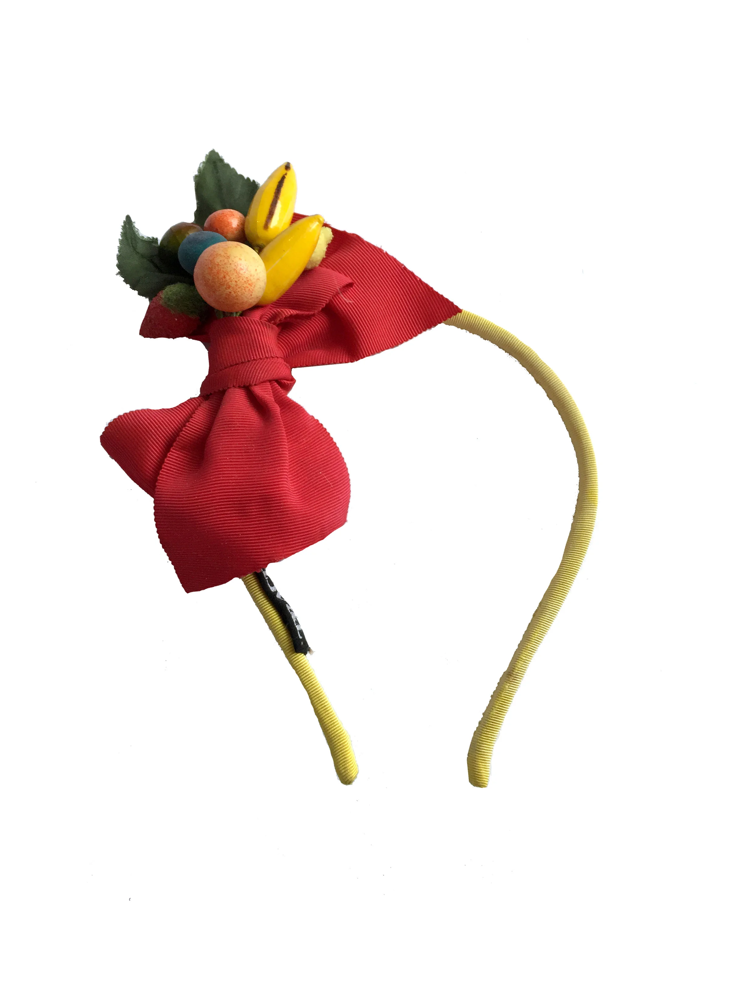 Red Gros Grain Headband 