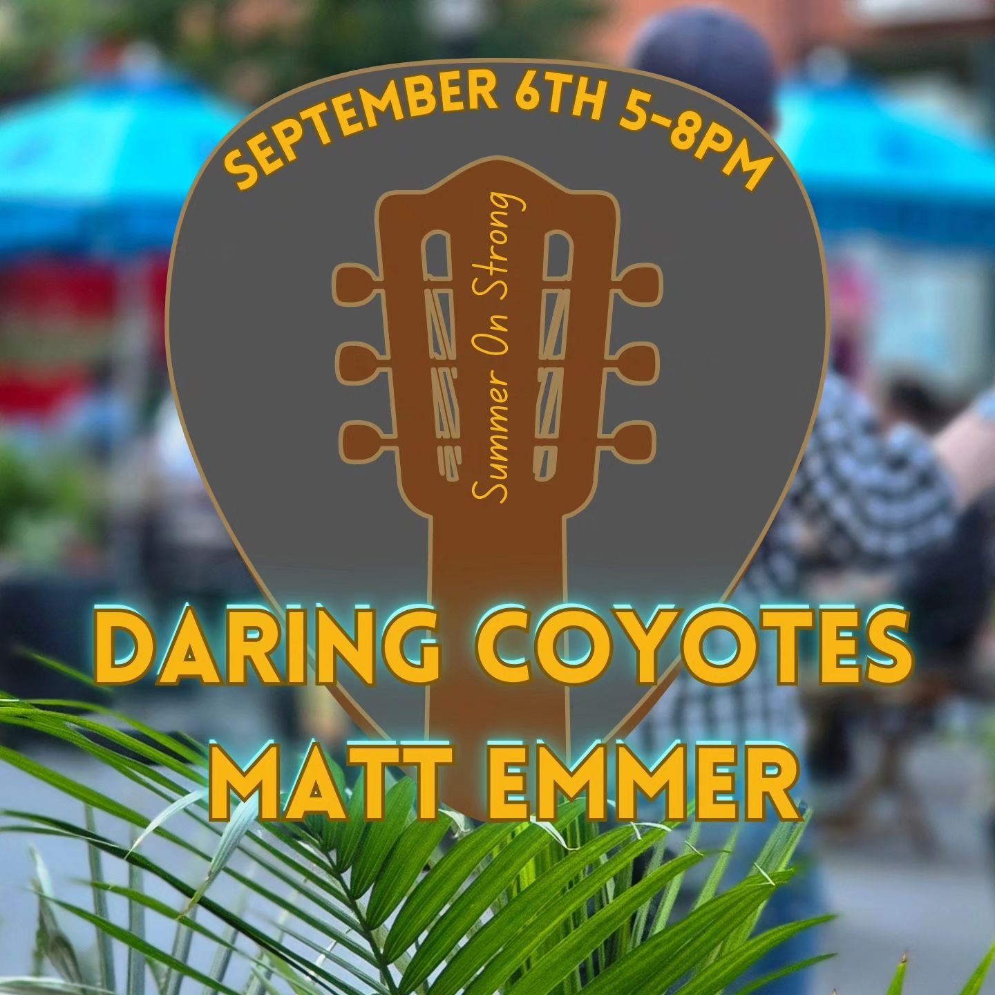 Who's got that Friday feeling? 👋🙋😃🙌

This is the LAST Friday of the SOS 2024 season 🚨 Don't miss out‼️

Tonight, on the @dowdagencies stage, David Clark Carroll and Matt Emmer will be performing for your listening pleasure! 😎 all happening from