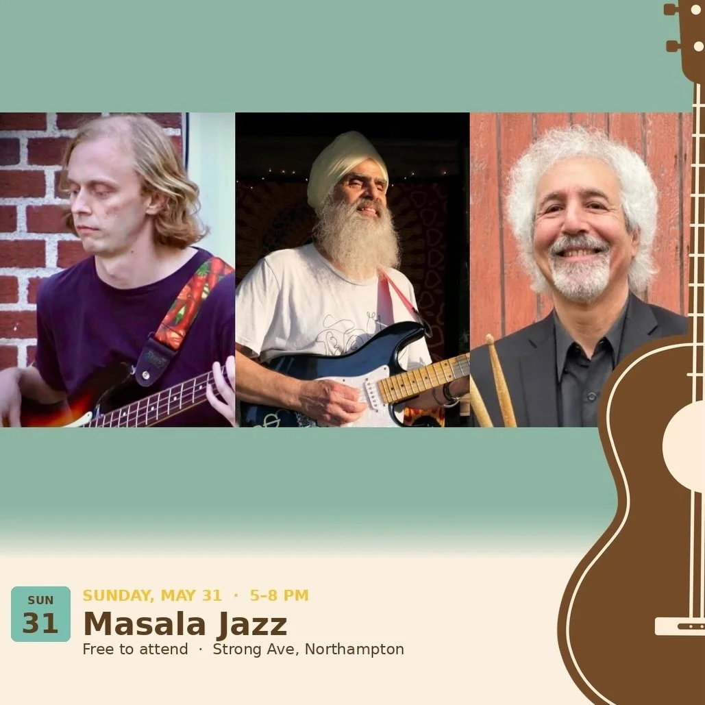 No better way to end a long weekend than with Masala Jazz on Strong Ave 🎶 These Pioneer Valley favorites bring the perfect blend of jazz, funk, and blues every single time. See you Sunday 5/31!