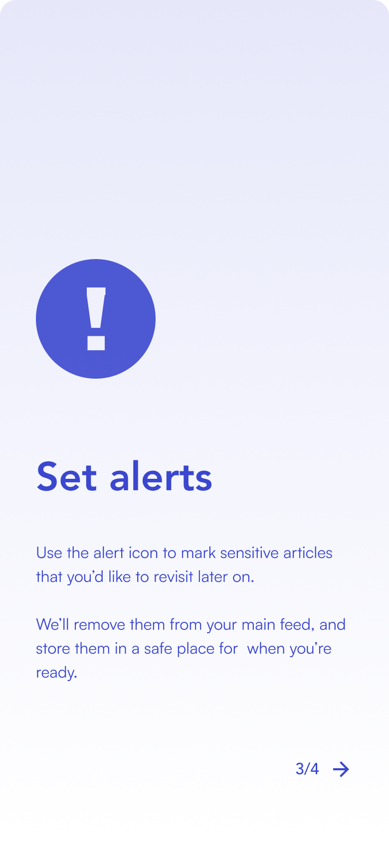 'Alert' terminology based on user testing feedback that 'flag' commonly means inappropriate content.