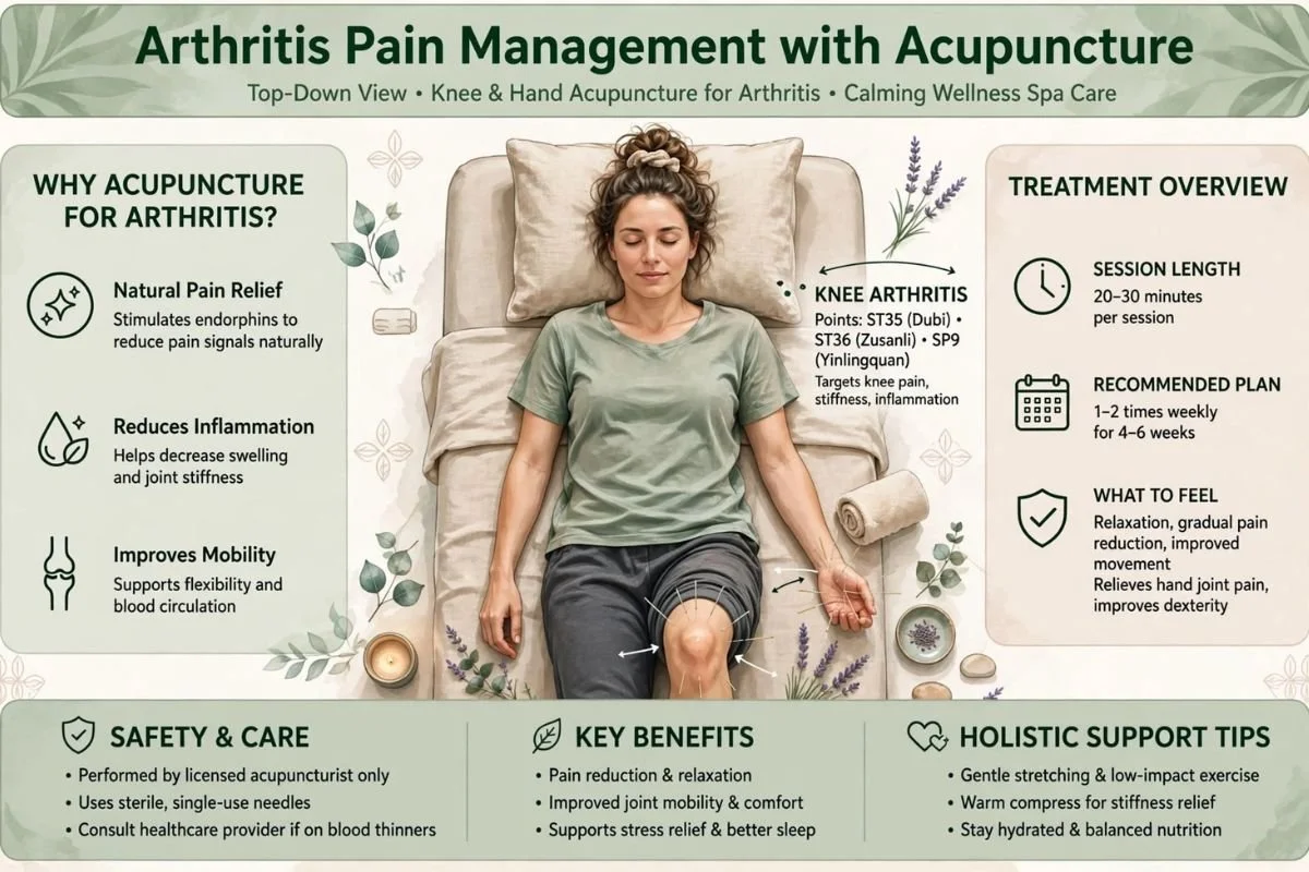 Arthritis Pain Management with Acupuncture: How Does it Work &amp; Expectations