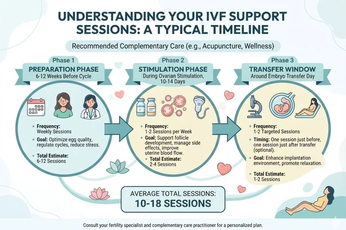 How Many Acupuncture Sessions Are Needed for IVF Support?