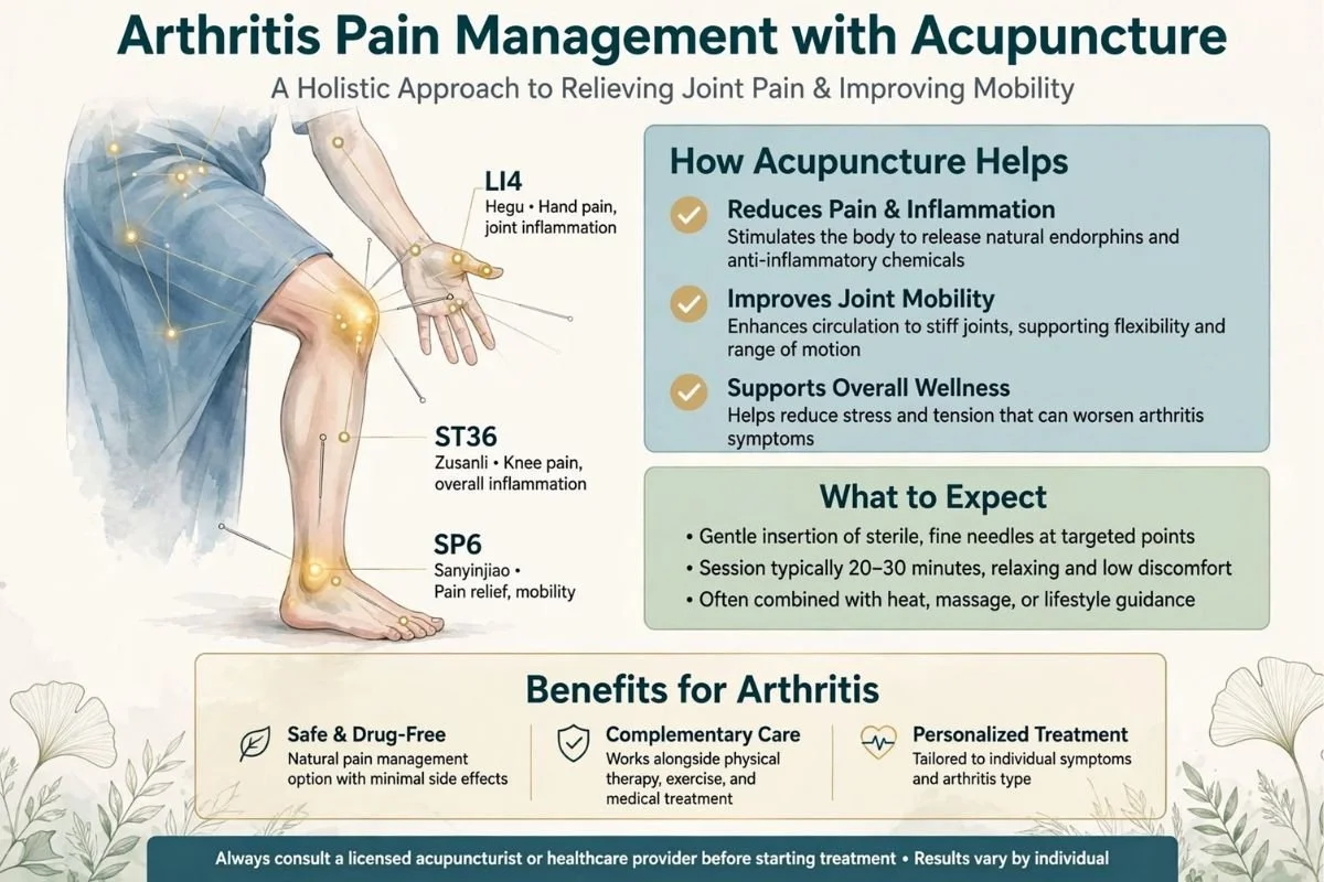 Arthritis Pain Management with Acupuncture