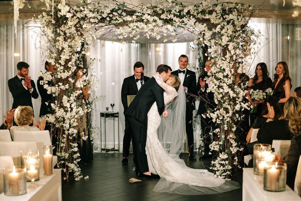 MAZEL TOV Jessie &amp; Alex! We will be dreaming of your wedding day forever. 
Accommodations &amp; Getting Ready: @thepeninsulachi
Planning: @urbanallureevents
Photo: @seancookweddings
Venue: @rpmeventschicago
Video: @mirarweddings
Floral &amp; Desi