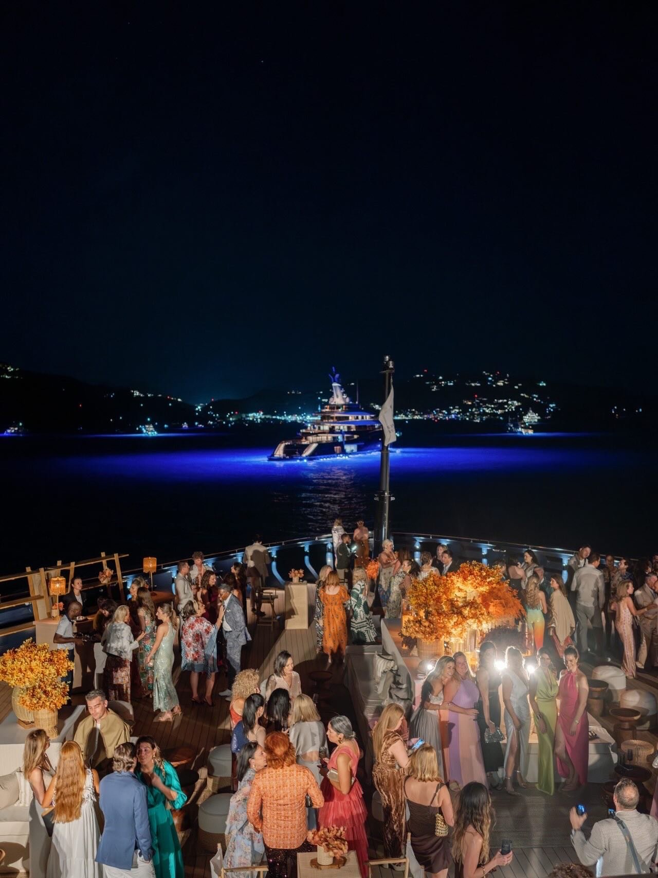 After a few days aboard Evrima, it&rsquo;s hard not to start imagining weddings here.

Your guests step on board and someone escorts them to their room - @moetchandon already waiting. Luggage magically appears at the door. There&rsquo;s a custom app 