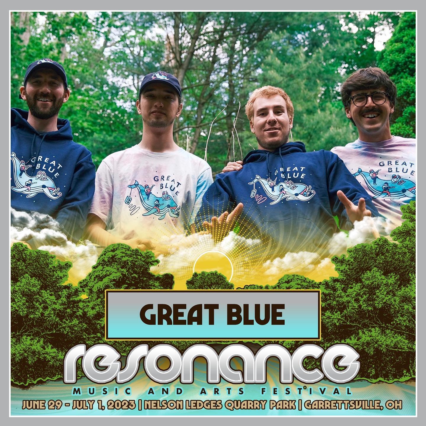 Honored to be a part of the final @resonancefest this summer at Nelson Ledges in Ohio!! Let&rsquo;s rock 🤘🐋