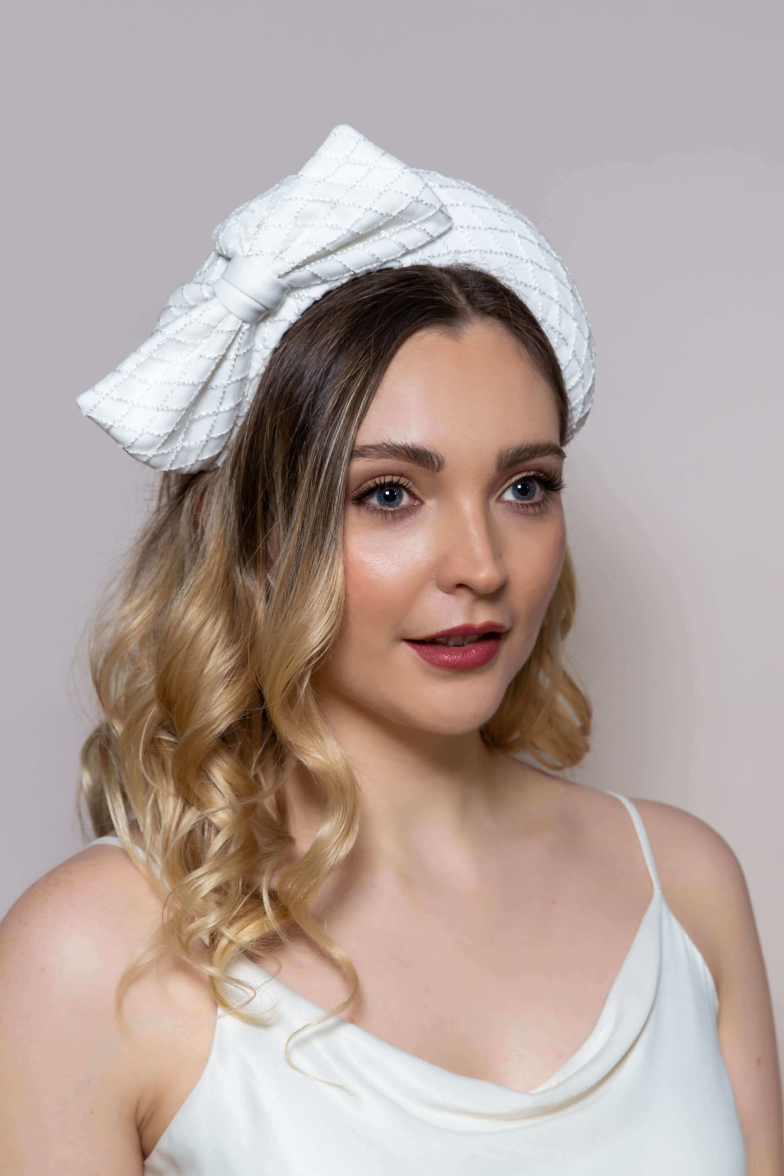 Bridal Glam - MATILDA Headband adds sophistication and charm to your look 