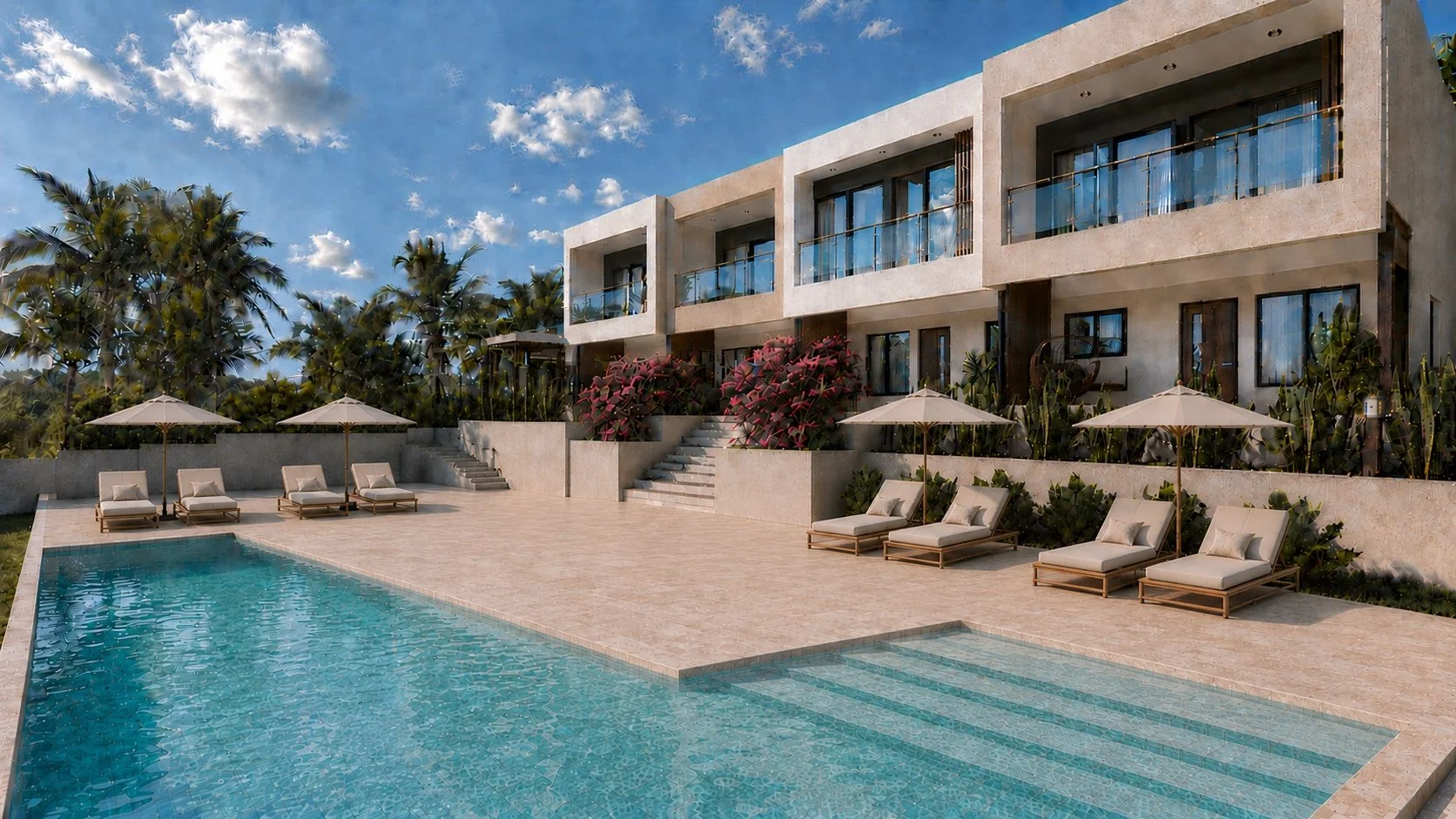 Apartamentos en playa El Sunzal