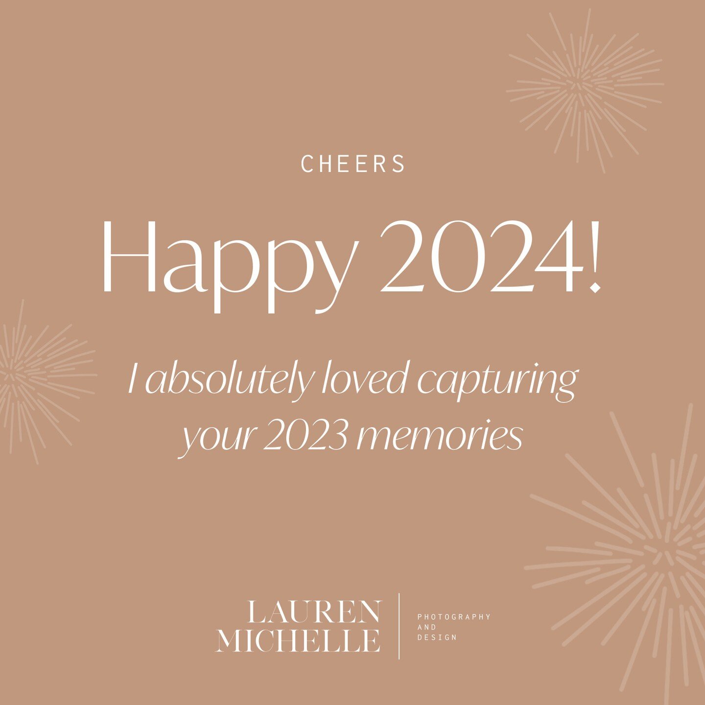 Thank you to each of my 2023 families.

Your love for each other and your moments together is the best art there is.

Cheers to many fun projects coming in 2024!