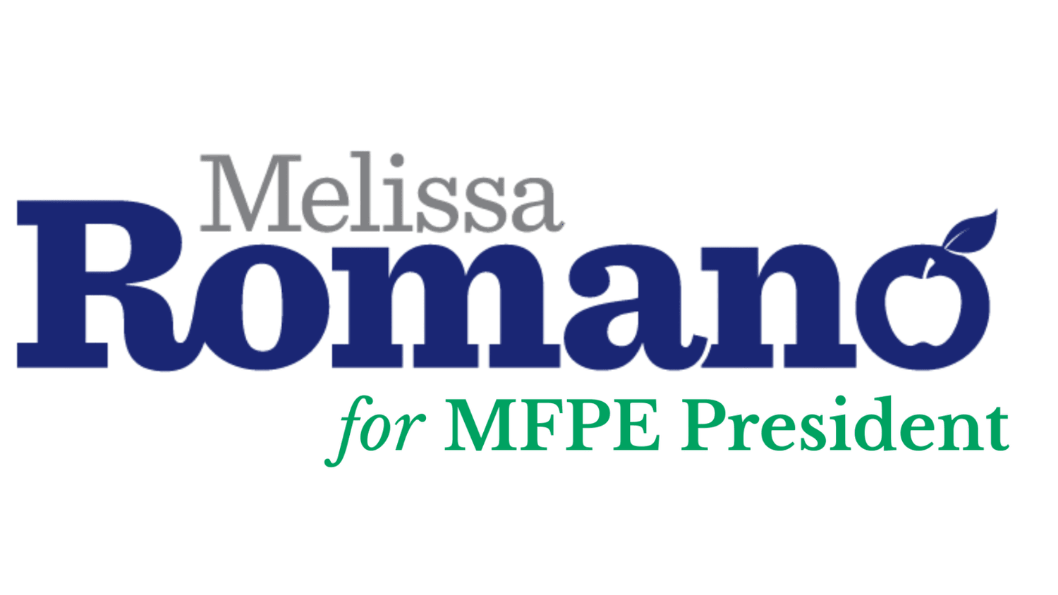 Melissa for MFPE President 