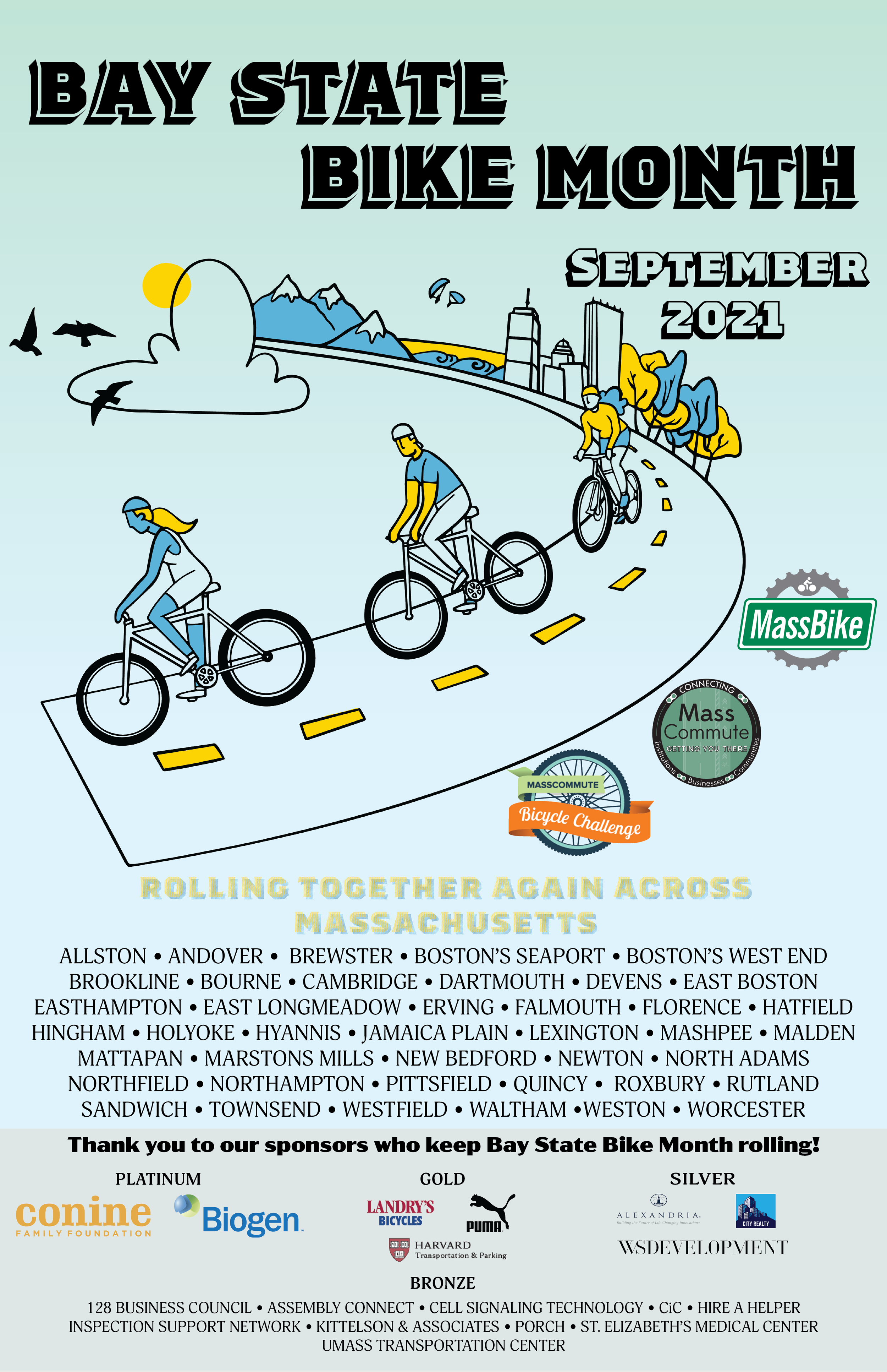 Bay State Bike Month Website & Resources