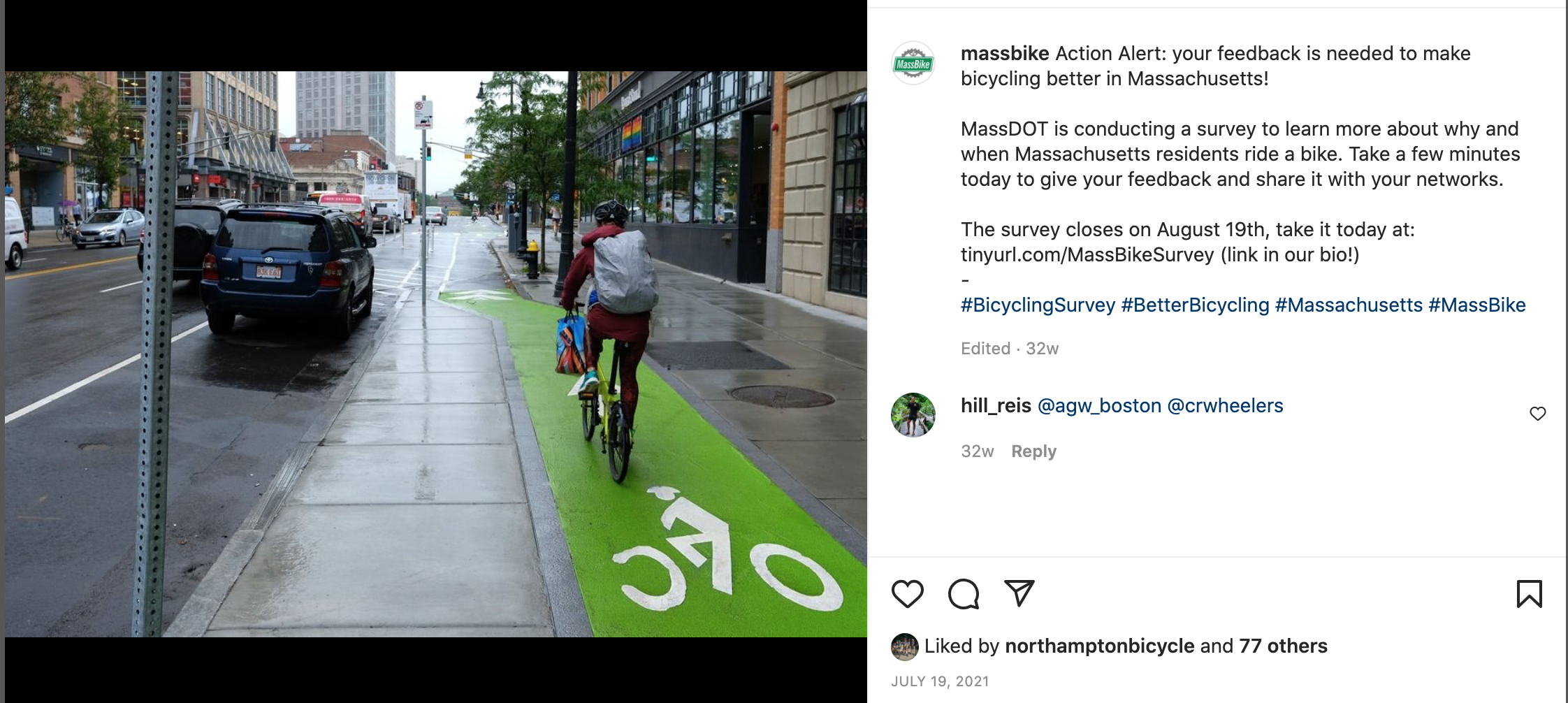 MassBike Social Media