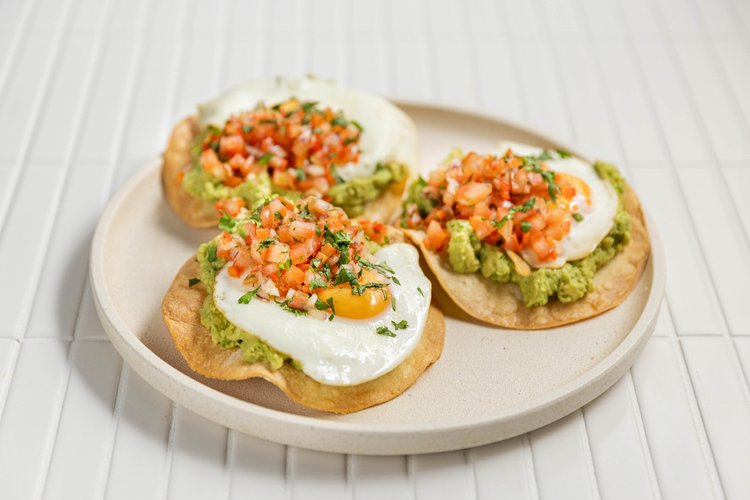 Breakfast tostadas cook with luke