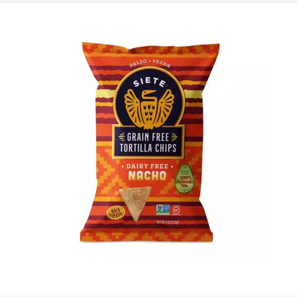 Siete Grain Free Chips - grain-fee, gluten-free, conscious ingredients, and they taste amazing.