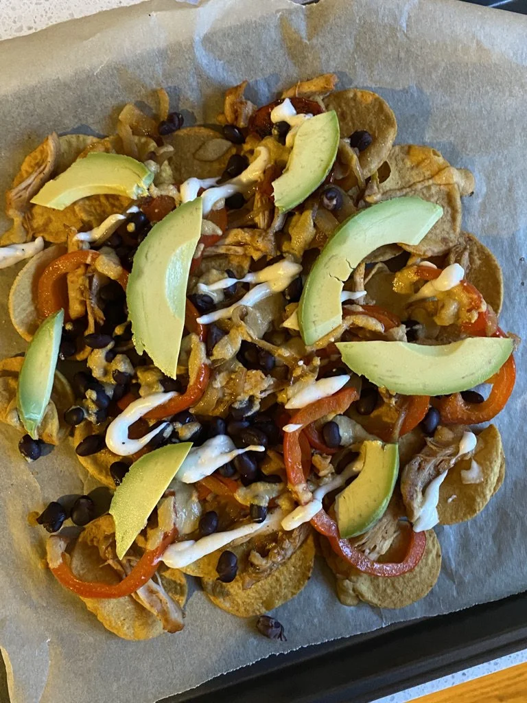 PALEO CHICKEN CARNITAS NACHOS