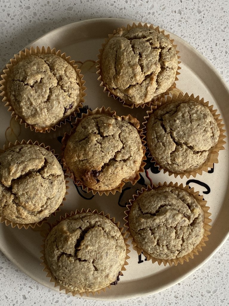 Banana - Chocolate Chip Muffins