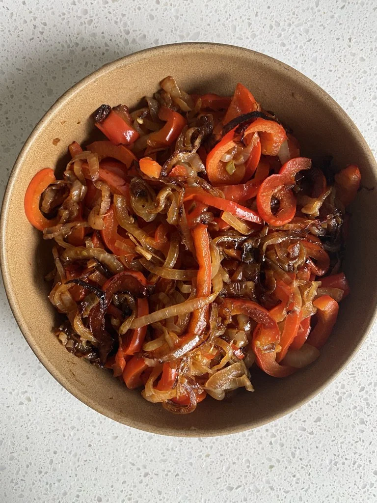 Tangy Pepper &amp; Onions
