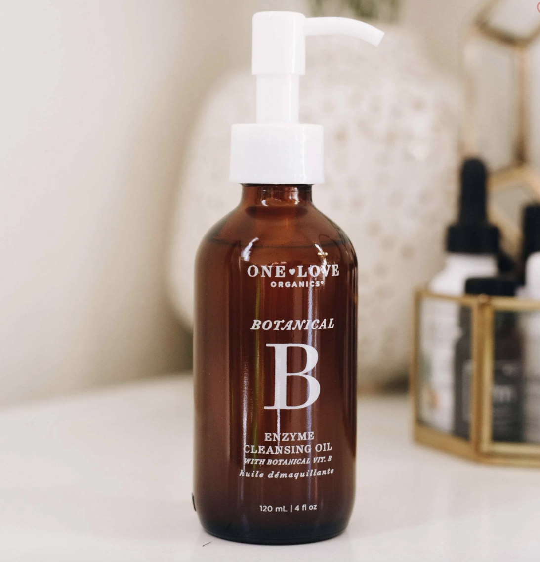 One Love Organics B Enzyme Cleansing Oil - great at removing make up