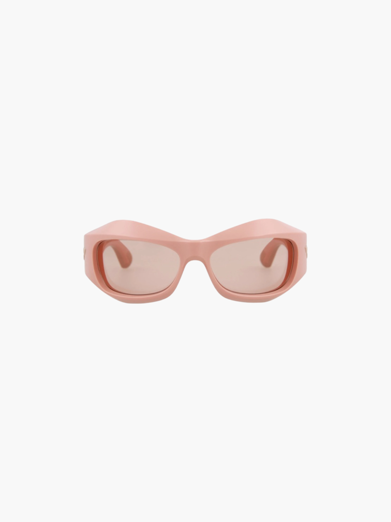 Bottega Veneta “Cyclone 11” Sunglasses in Brown