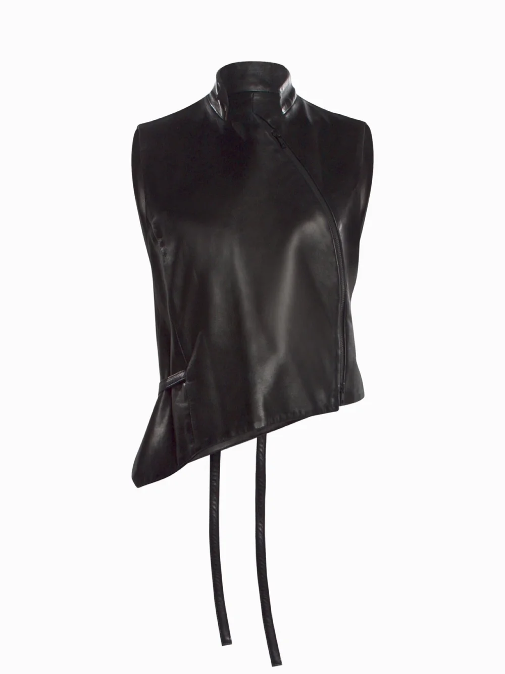 ANN DEMEULEMEESTER | Leather Vest — NEXUMIDE