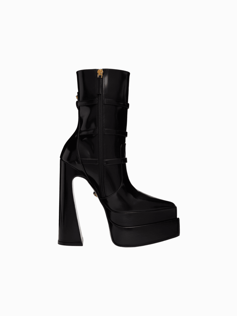 VERSACE | Aevitas Pointy Platform Boots — NEXUMIDE