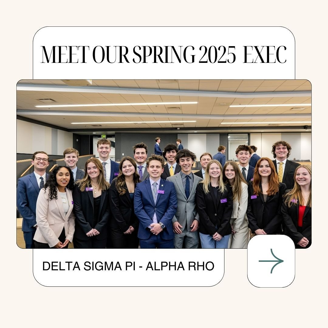 Here&rsquo;s to our Spring 2025 Exec!