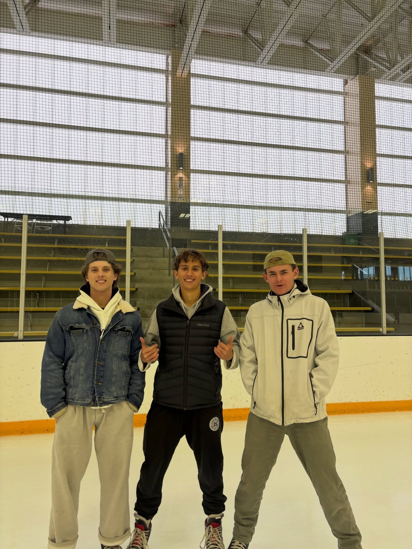 Our brothers at our Ice skating social today!!❄️⛸️