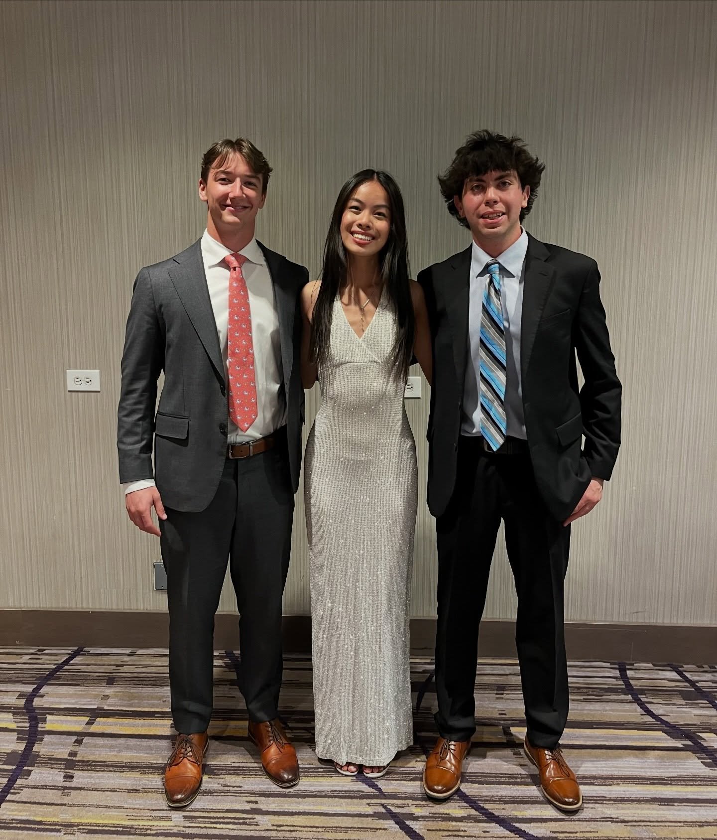 Anthony, Will, and Jess attended the Delta Sigma Pi LEAD conference last weekend in Long Beach, CA. They attended professional event seminars, networking events with brothers across the country, and council meetings. Thanks to Will, Jess, and Anthony