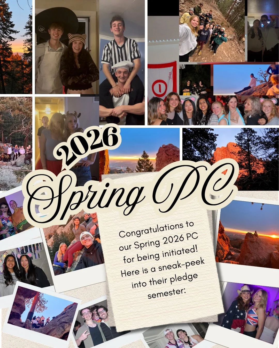 Congrats to our Spring 26' class on initiation! Welcome to the brotherhood.