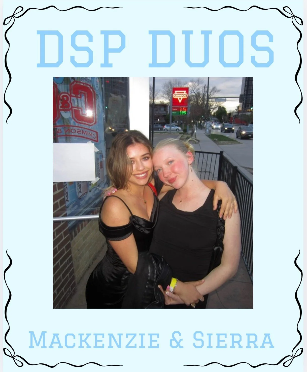 Mackenzie and Sierra are DSP brothers, roommates, best friends, and collaborators on our Spring Executive Board&mdash;a duo that DSP has continually fostered and strengthened.