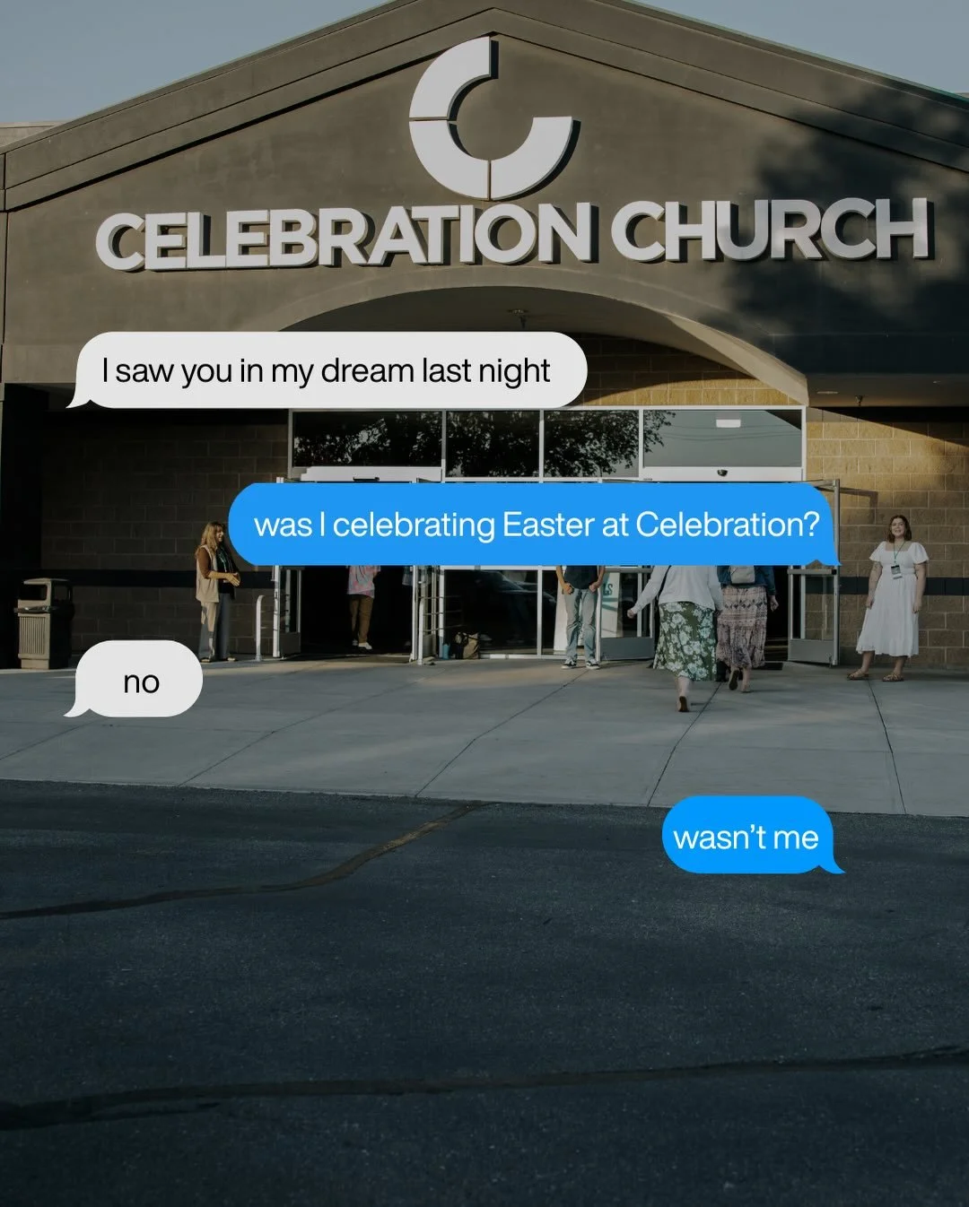 Easter at Celebration is coming. Bring your family, your friends - there&rsquo;s room for you!