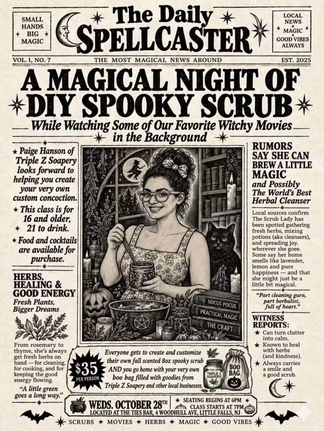 DIY Spooky Scrub with Paige Hanson of Triple Z Soapery
