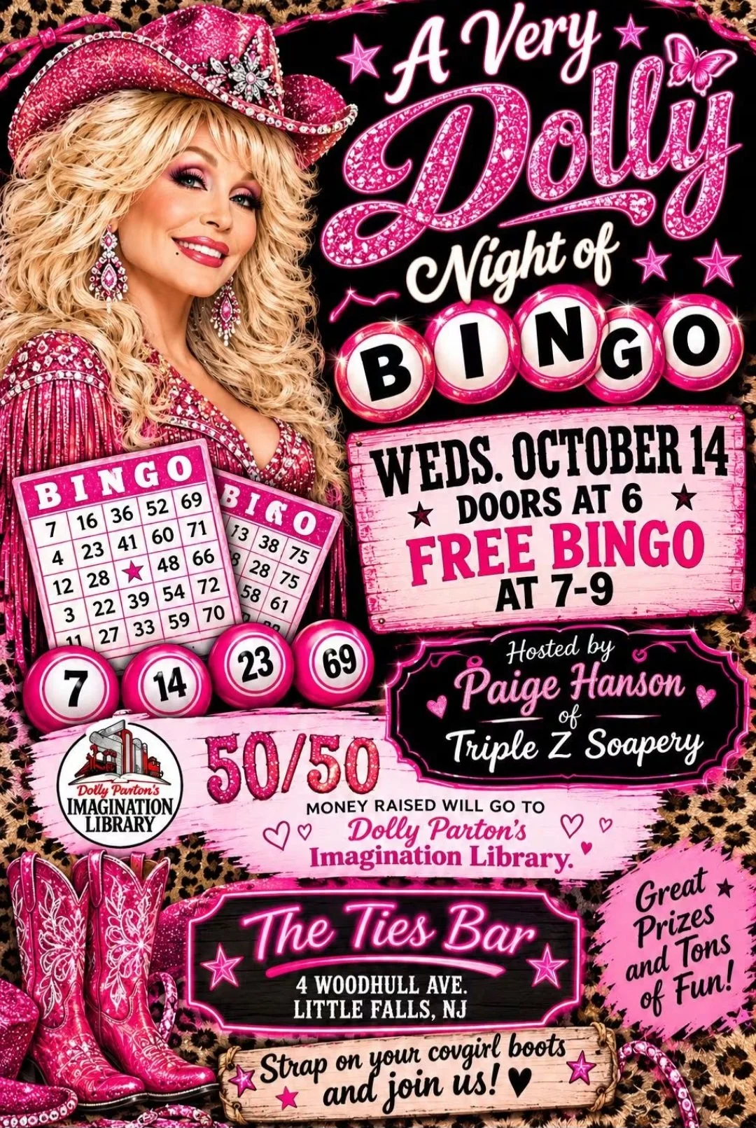 Dolly BINGO Night with Paige Hanson