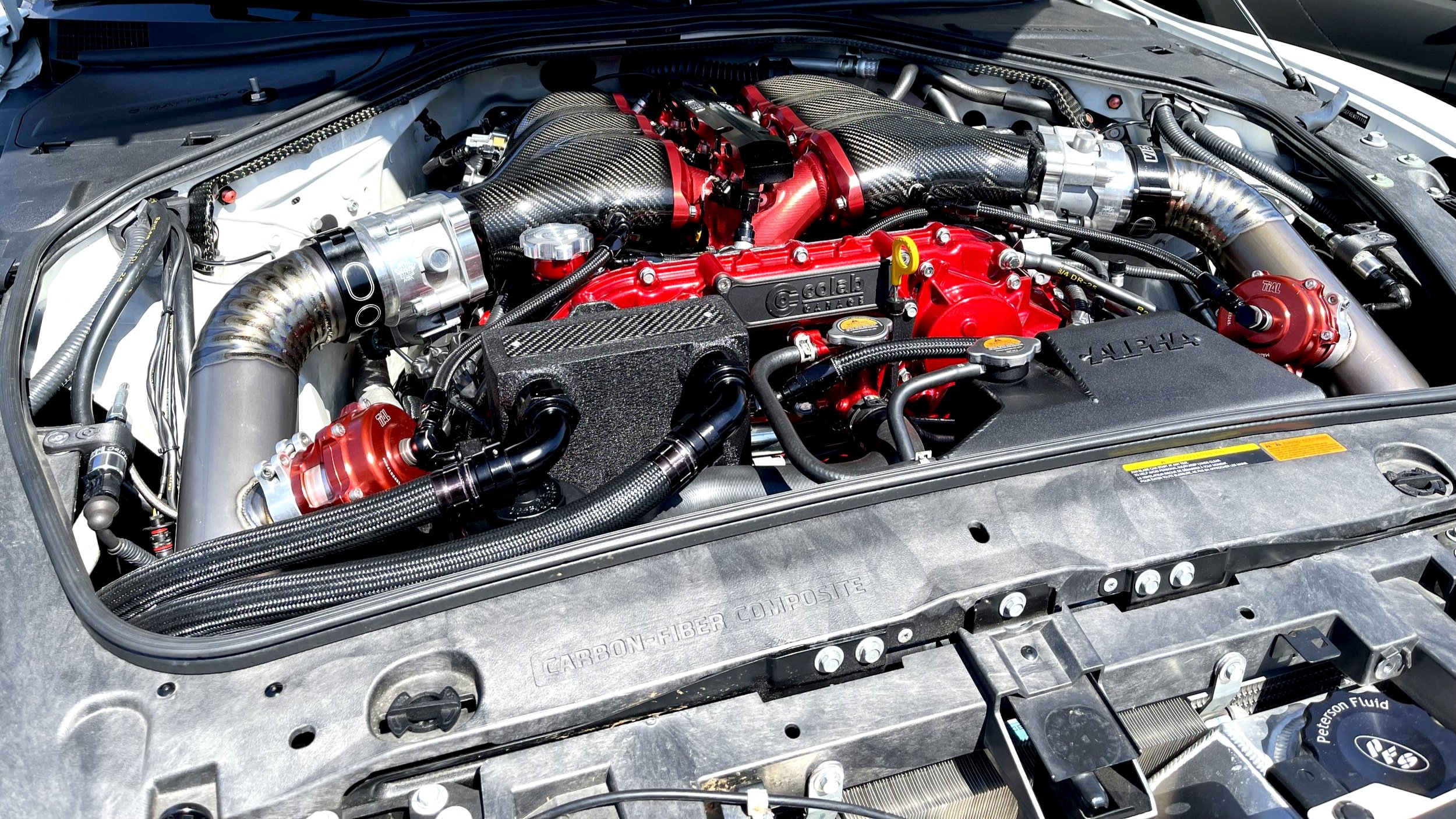 Colab Carbon Engine Bay