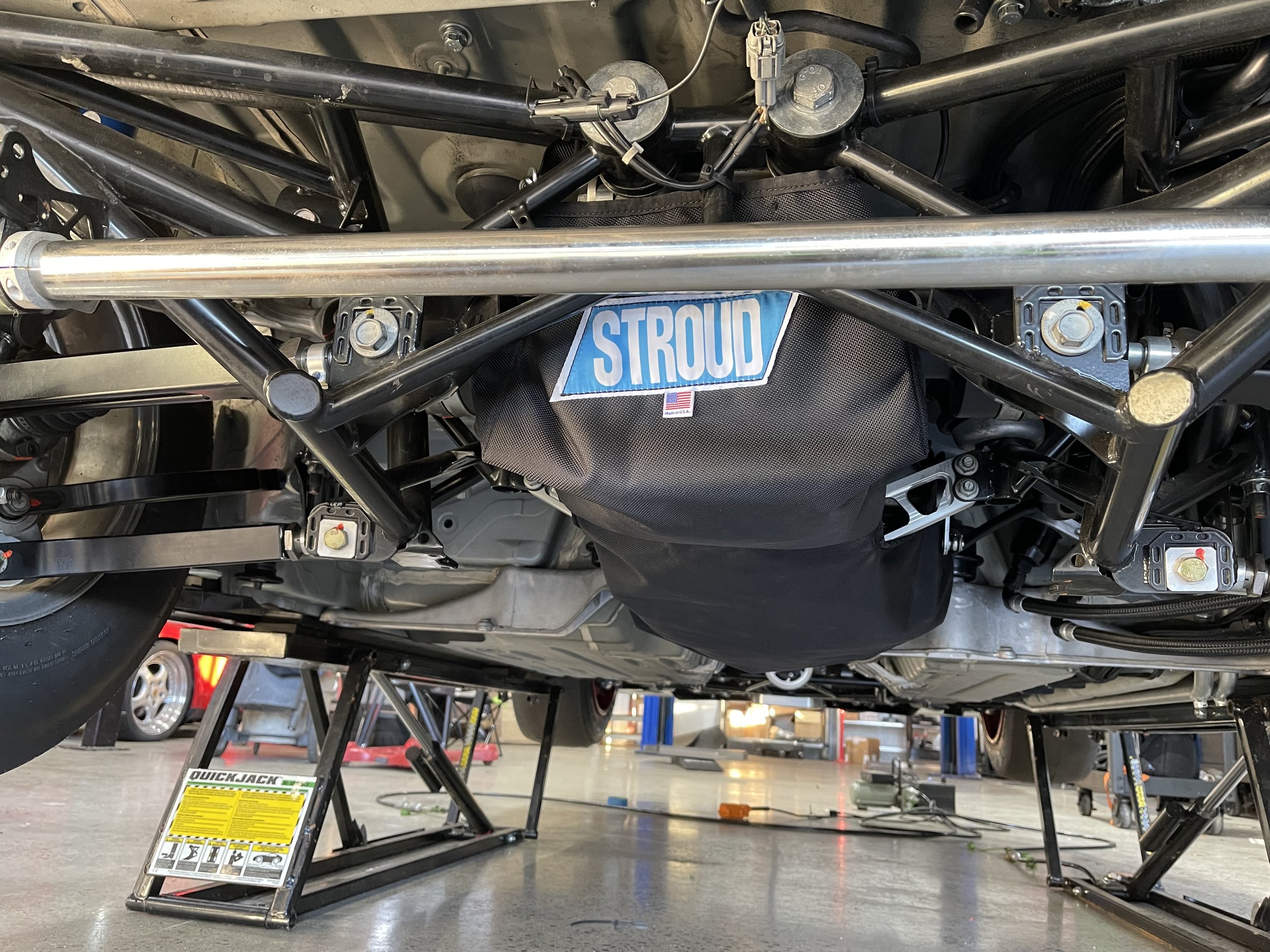 Colab Garage R35 GT-R Transmission Diaper Installed 1.jpeg