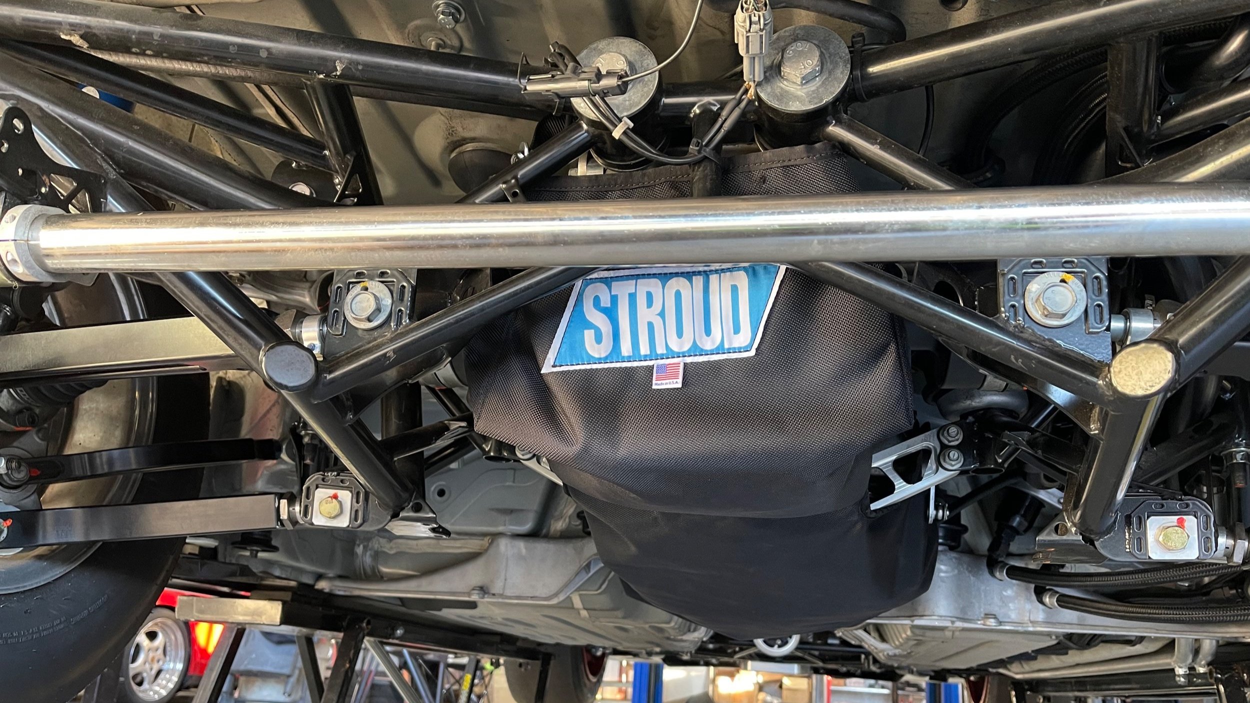 Colab Garage R35 GT-R Transmission Diaper Installed