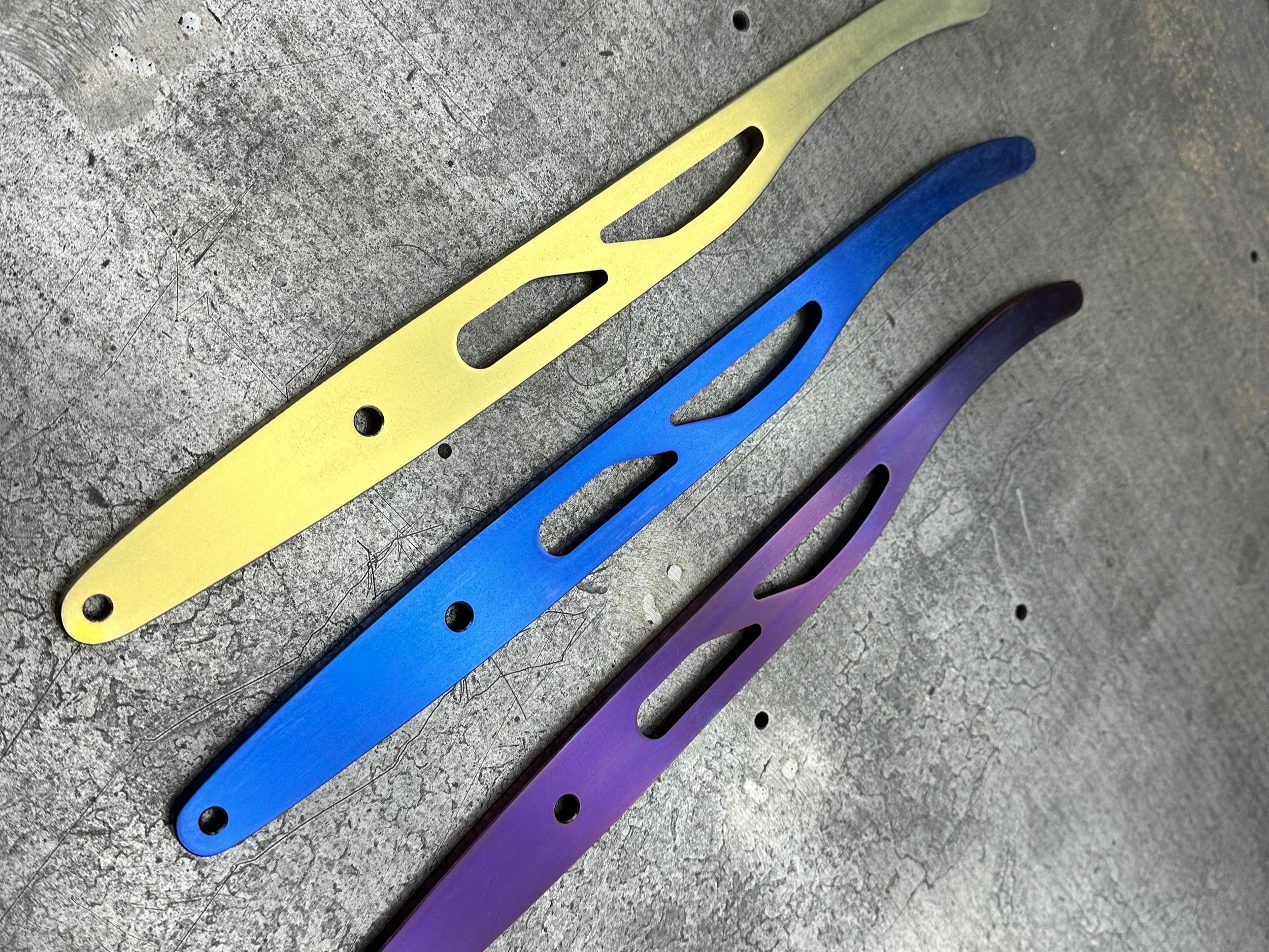 Colab Garage Titanium R8 Huracan Parachute Handle