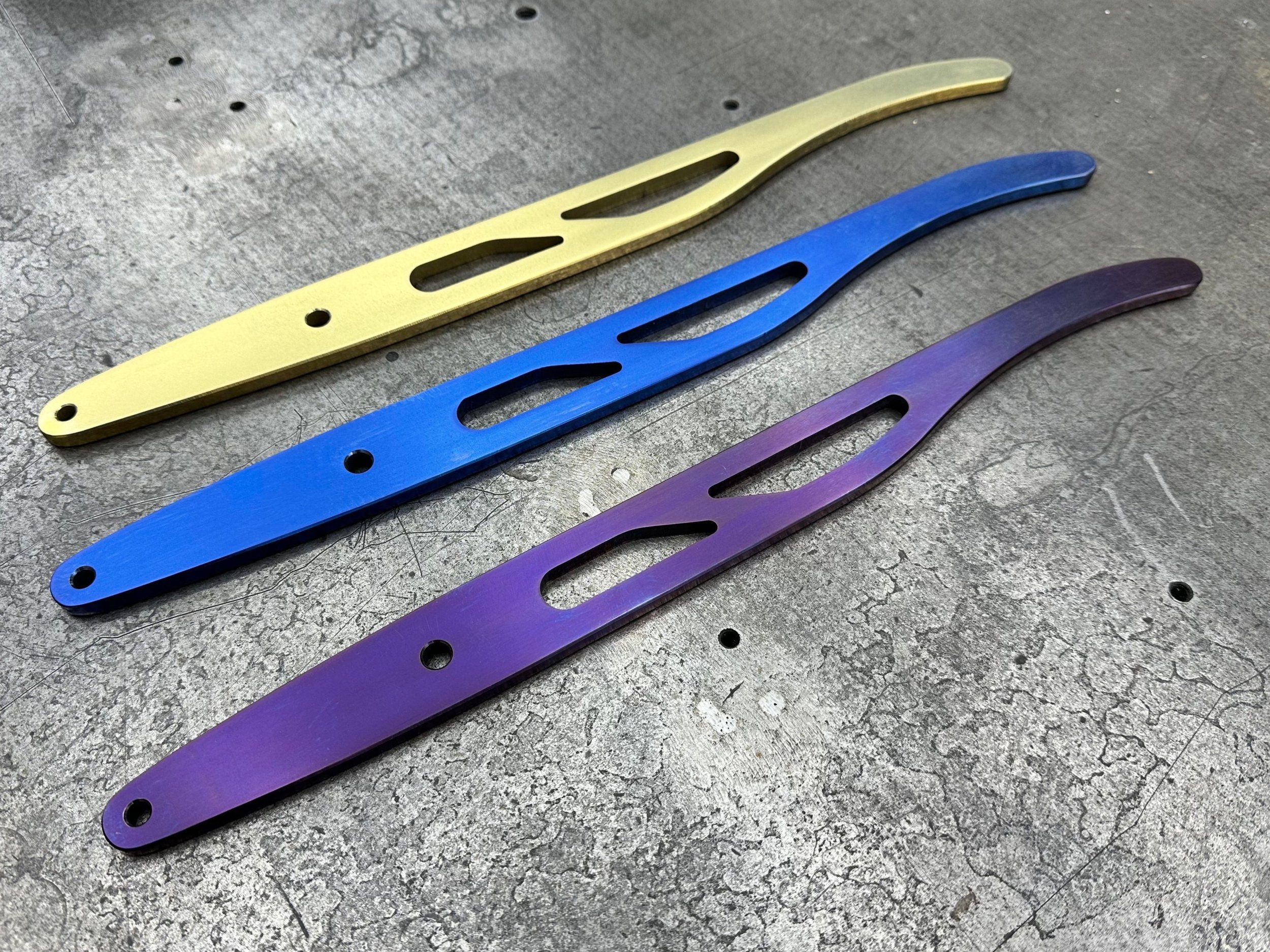 Colab Garage Titanium R8 Huracan Parachute Handle
