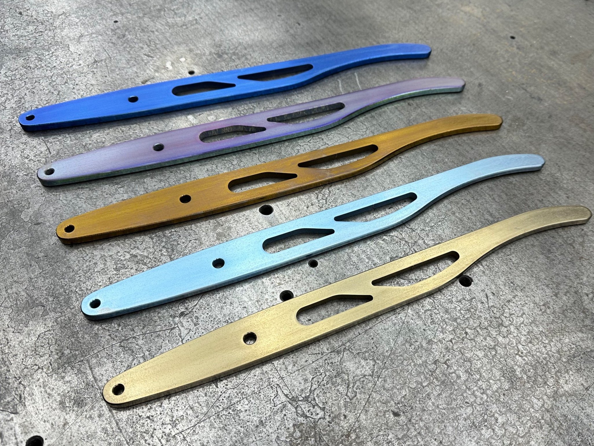 Colab Garage Titanium R8 Huracan Parachute Handle