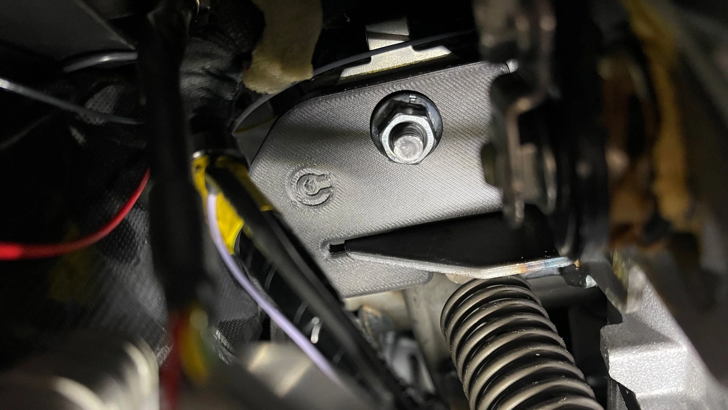 R35 GTR Steering Column Reinforcement — Colab Garage High