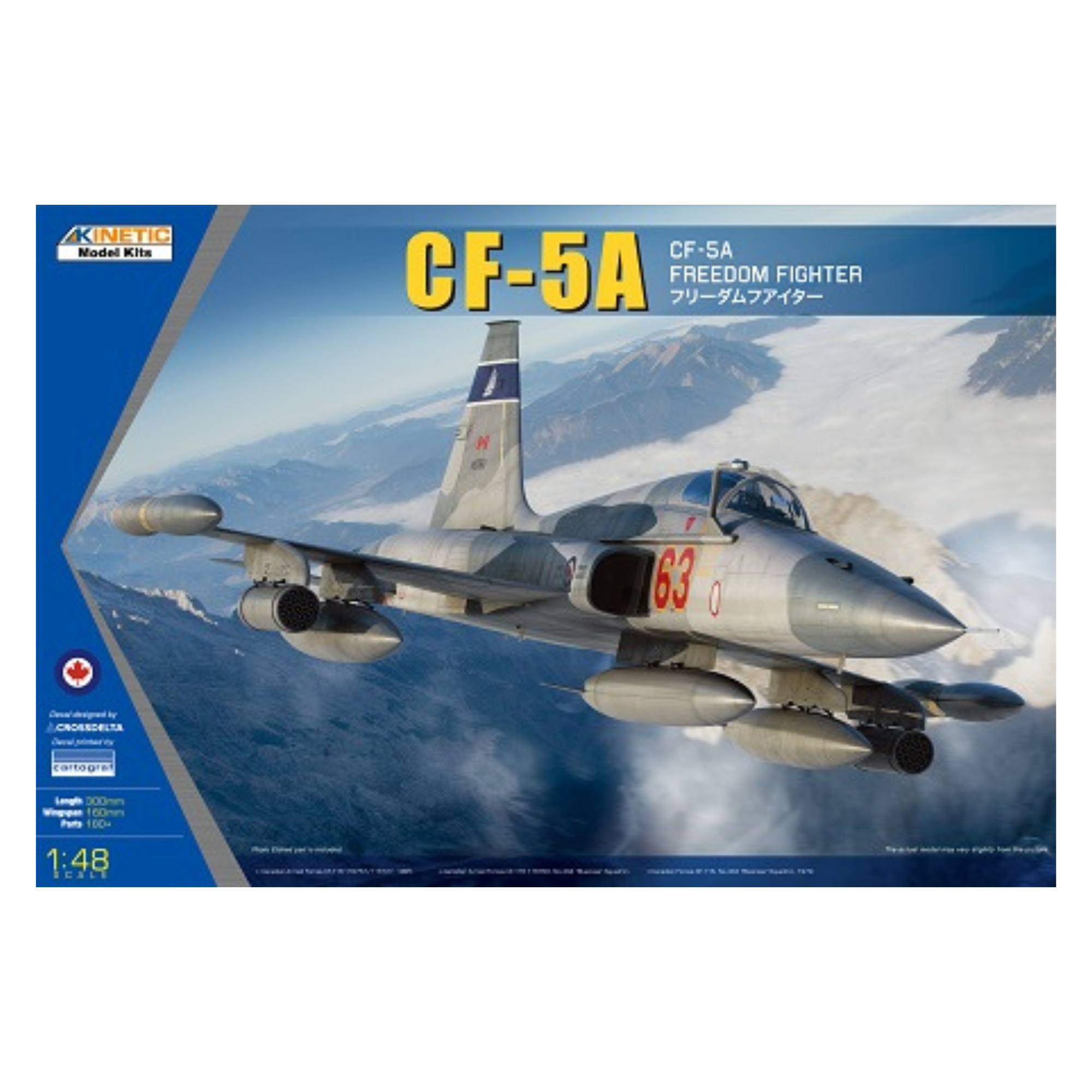 CANADAIR CF-5A FREEDOM FIGHTER 1/48 KIN 48109