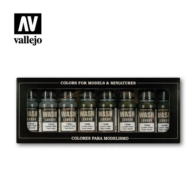 VAL 73998 8 COLOURS WASH SET