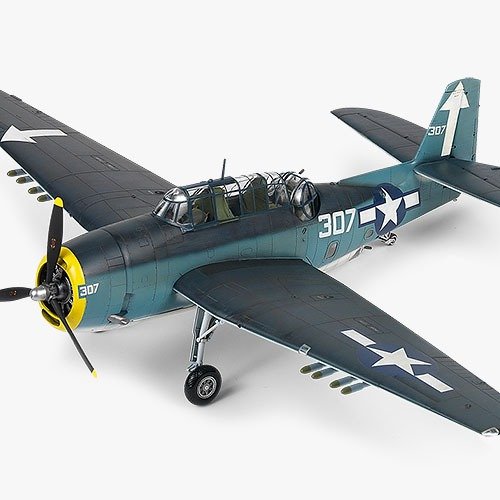 TBM-3 "USS Bunker Hill" 1/48 ACA 12285