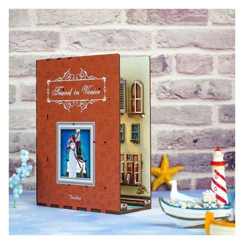 DIY Miniature Model Kit, Book Nook - Travel in Venice HCR-HTQ107 — The ...